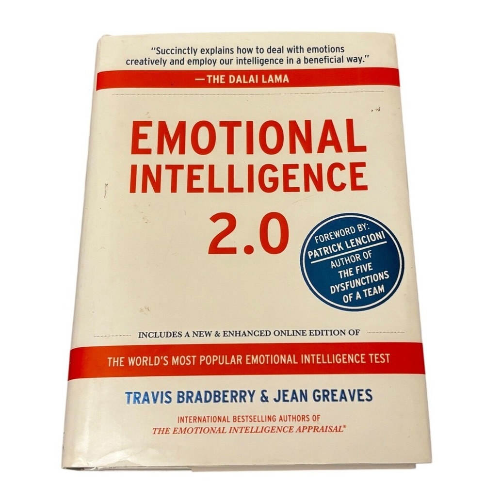 Emotional Intelligence 2.0 Travis Bradberry Jean Greaves Hardcover 9780974320625